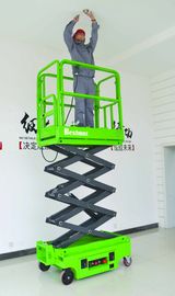 Mini Mobile Scissor Lift , Self Propelled Aerial Platform 3.9 Meters Platform Height