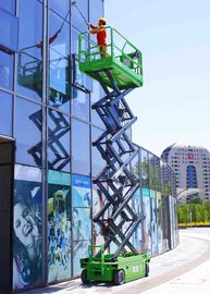 320kg Self Propelled Scissor Lift With Extension Working Platform