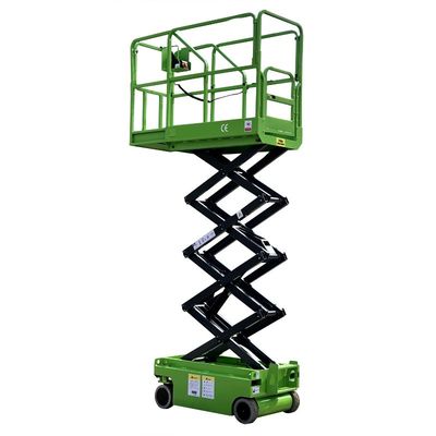 Long Time Mx390s Electric Mini Scissor Lift With Hydraulic Turning Wheels