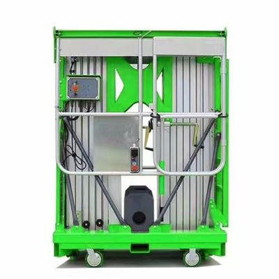 Double Mast Portable Aerial Work Platform Aluminum Alloy Profile MT