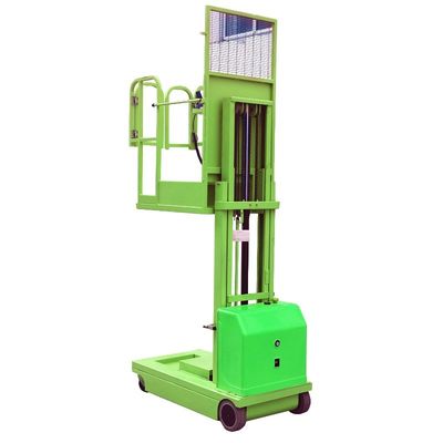 Electric Order Picker Warehouse Picking Up Equipment