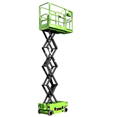 Mini Self Propelled Scissor Lift With Hydraulic Turning Wheel