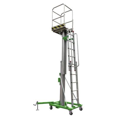 Manual Winch Elevating Lift Elevating Work Platform