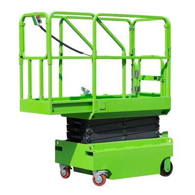 3m 3.9m DC Powered Mini Scissor Lift , Small Electric Scissor Lifts CE