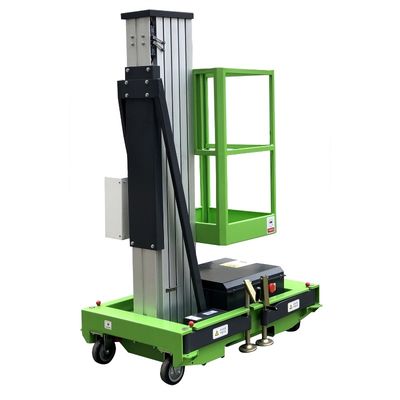 Single Mast Aerial Platform Lift 8m And Loading 130Kg