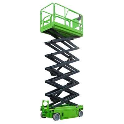 10m Hydraulic Lift Platform Electric Self Propelled Scissor Lift with Extension Platform 450Kg Loading