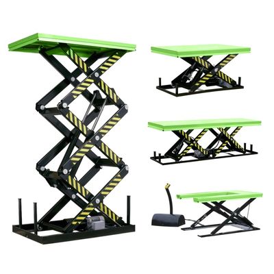 Hydraulic Electric Scissor Lift Tables Mechanically lifting platforms