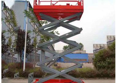 Electric hydraulic lift platform with extension table 10m self propelled scissor lift 320kg