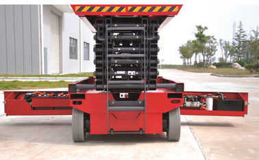 10m 450Kg Loading Self-propelled Scissor Lift Tables Manlift, DC Motor Driving