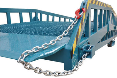 Manual /Electrical Mobile Dock Ramp 1.8 Meters Working Height 8000Kg Loading Capacity for Work Shop