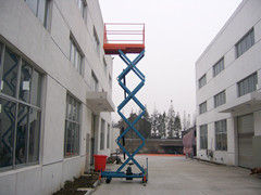 8m Hydraulic Mobile Platform Table , Portable Aerial Lifting Platform with Extension