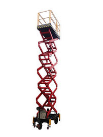 2.2Kw Scissor Lift with Motorized Device of  300Kg loading capacity , 16M Lifting Height