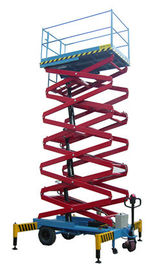 7.5 Meters Light Duty Hydraulic Mobile Scissor Lift with Motorized Device
