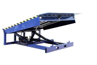 Stationary Type Loading Dock Ramp 10000Kg, Hydraulic Lifting Table Loading Bay