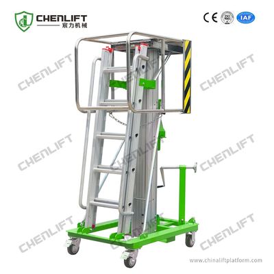 6.6m Working Height Manual Winch Elevating Lift with CE Standard