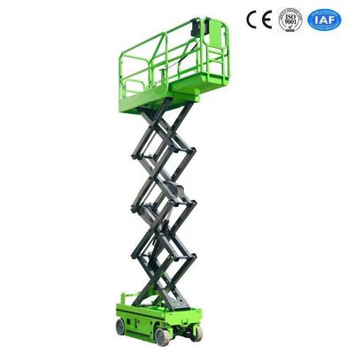 Factory Sale 10m Self-propelled Scissor Lift Loading Capacity 320kg with Extension Platform