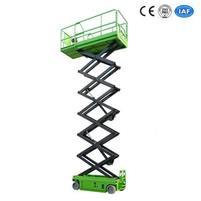 12m Automotive Self Propelled Scissor Lift Hydraulic Lift Platform 230Kg