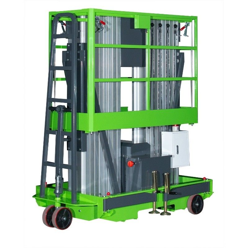 Durable Double Mast Mobile Vertical Lifting Platform For 8m Platform Height