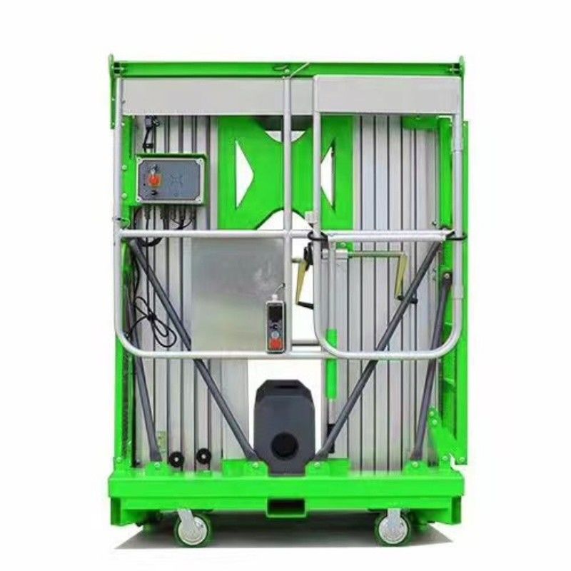 Double Mast Mobile Vertical Lift Aerial Work Platform With CE Approved MT Series