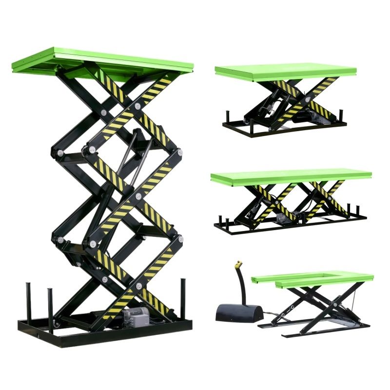 Hydraulic Electric Scissor Stationary Scissor Lift Tables