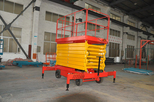10 Meters Heavy Duty Mobile Scissor Lift