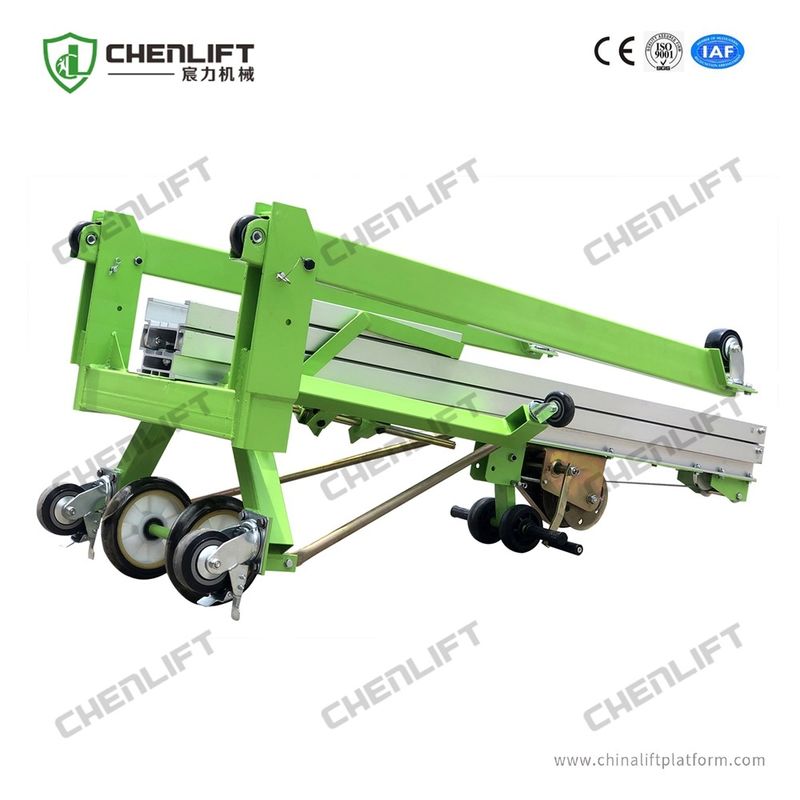Aluminum Manual Material Lift Equipment 6 Meters 300Kg Loading Capacity